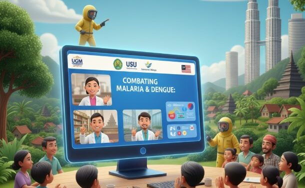 Peneliti RI dan Malaysia Kolaborasi Berantas Malaria dan Demam Berdarah