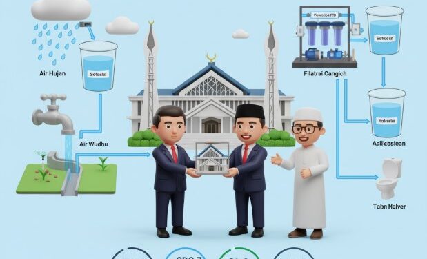 Masjid Salman ITB Jadi Role Model Masjid Ramah Lingkungan dengan Teknologi Daur Ulang Air Pegadaian