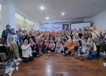 Senator Agita Tanamkan Nilai Kebangsaan pada 100 Kader PKK