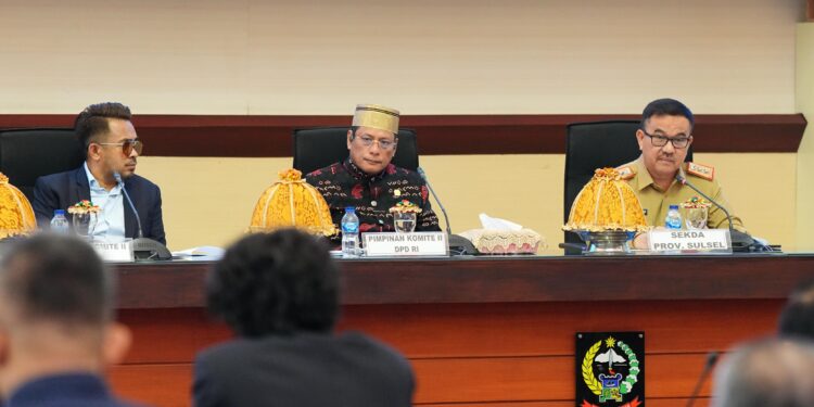 Komite II DPD RI Lakukan Pengawasan atas Pelaksanaan UU Minerba Baru di Sulawesi Selatan