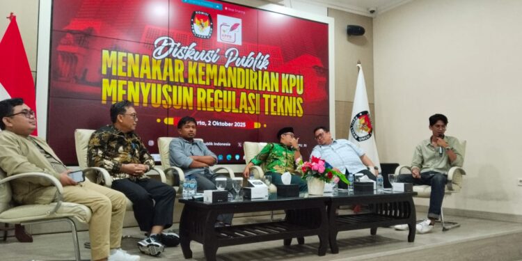 Diskusi Publik KPPD: DPR dan Bawaslu Ingatkan KPU soal Independensi Aturan Teknis