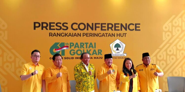 Partai Golkar Rayakan HUT ke-61, Usung Tema Solidaritas Sosial dan Kepedulian Masyarakat