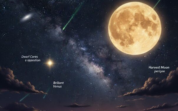 Jadwal Fenomena Astronomi Oktober 2025: Supermoon, Hujan Meteor, hingga Elongasi Merkurius