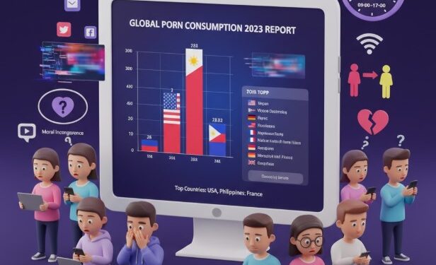 20 Negara dengan Penonton Konten Porno Terbanyak, Ada Indonesia?