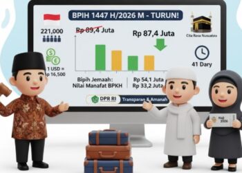 Komisi VIII DPR RI Turunkan BPIH 2026 Jadi Rp87,4 Juta, Lebih Murah Rp2 Juta dari Tahun Lalu