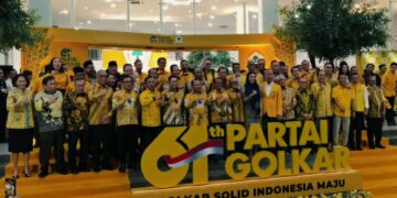 Di HUT ke-61, Bahlil Tegaskan Golkar Solid dan Siap Kawal Program Pemerintah Prabowo