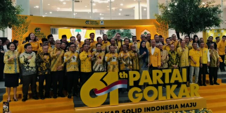Di HUT ke-61, Bahlil Tegaskan Golkar Solid dan Siap Kawal Program Pemerintah Prabowo