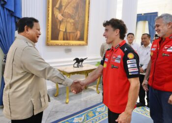 Prabowo Sambut Marc Márquez di Istana, Dorong Sport Tourism dan Regenerasi Pebalap Indonesia