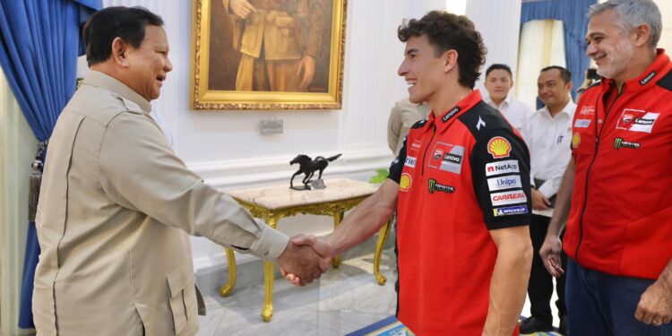 Prabowo Sambut Marc Márquez di Istana, Dorong Sport Tourism dan Regenerasi Pebalap Indonesia