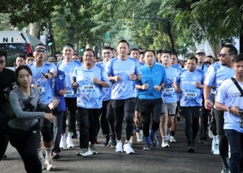 AHY Run di Bandung Membludak, AHY: Semoga Bisa Jadi Energi Positif