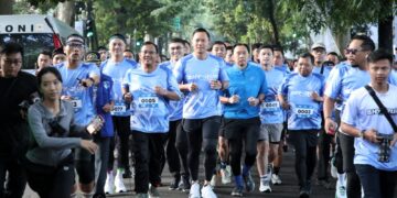AHY Run di Bandung Membludak, AHY: Semoga Bisa Jadi Energi Positif