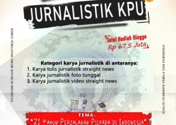 KPP DEM dan KPU Gelar Anugerah Jurnalistik KPU 2025, Angkat Tema “21 Tahun Perjalanan Pilkada di Indonesia”