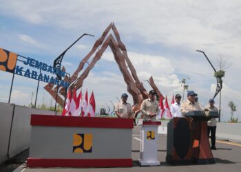 Jembatan Kabanaran Diresmikan Prabowo, Warga Happy: Dulu Kami Harus Memutar ke Pantai