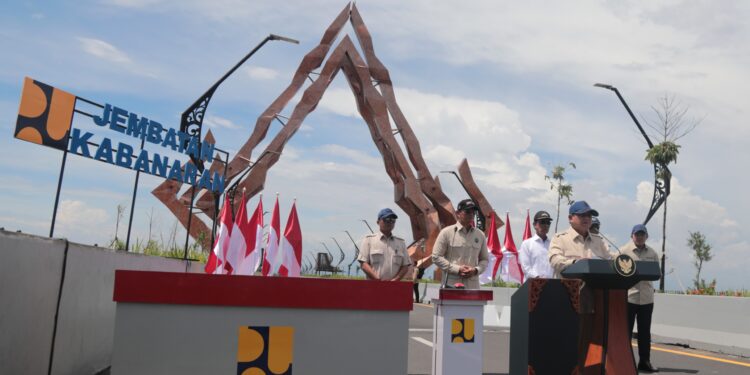 Jembatan Kabanaran Diresmikan Prabowo, Warga Happy: Dulu Kami Harus Memutar ke Pantai