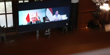 Prabowo dan PM Inggris Temu Virtual, Bahas Kemitraan Maritim, Pendidikan hingga Isu Global