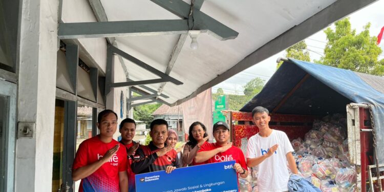 BTN Salurkan Bantuan untuk Warga Terdampak Erupsi Semeru