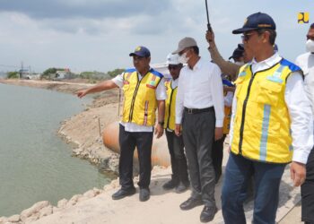 Tinjau Progres Tol Semarang-Demak, Menteri Dody Dorong Percepatan Penanganan Banjir Rob Kaligawe-Sayung-Terboyo
