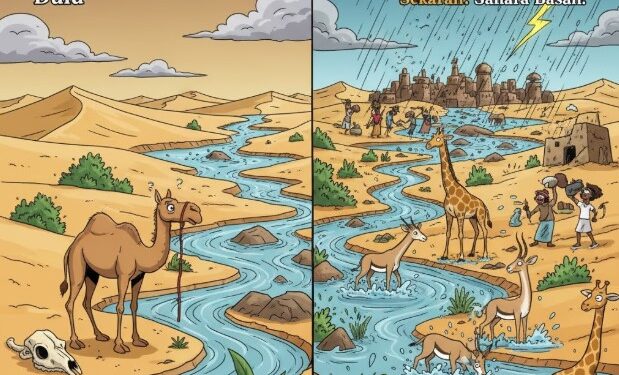 Sahara Tak Lagi Gersang, Tapi Jadi Ancaman Baru