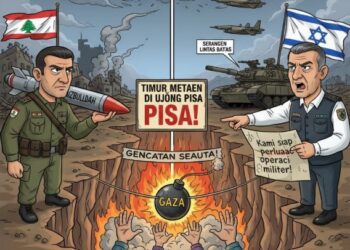 Belum Puas di Gaza, Israel Kini Bidik Lebanon: Aroma Perang Besar Kian Dekat