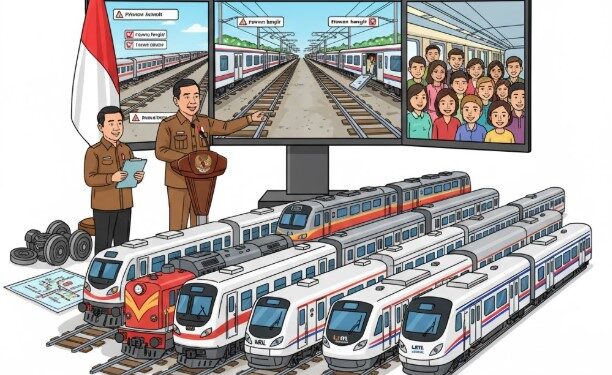 Prabowo Minta KAI Pastikan Keamanan, Kenyamanan, dan Kebersihan Layanan Kereta Jelang Libur Nataru 2025