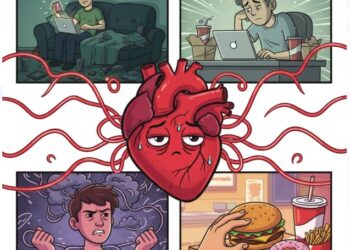 5 Kebiasaan Sepele yang Diam-diam Bisa Bikin Jantungmu “Error” di Usia Muda