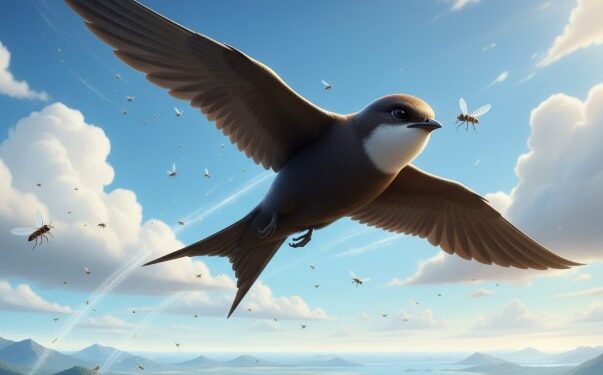 Tidur di Udara, Makan di Langit: Rahasia Gila Burung Kapinis yang Terbang 10 Bulan Tanpa Mampir