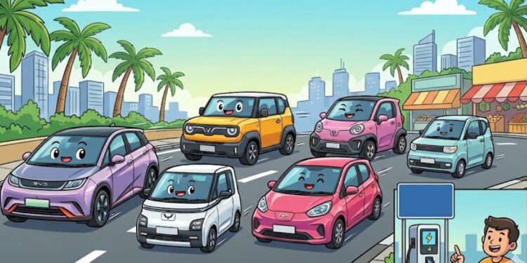 Mobil Listrik “Rp100 Jutaan” yang Lagi Happening