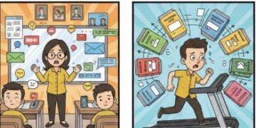 Guru di Era Zaman Now: Pahlawan Pendidikan yang Harus Bertarung dengan Tantangan Digital, Drama Sosial, dan Kurikulum yang Terus Berubah