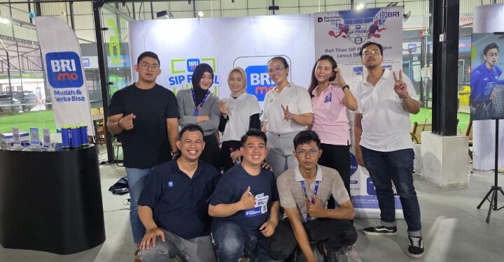 BRI KC Pancoran Berikan Promo di BRImo, SIP PADEL League 2025