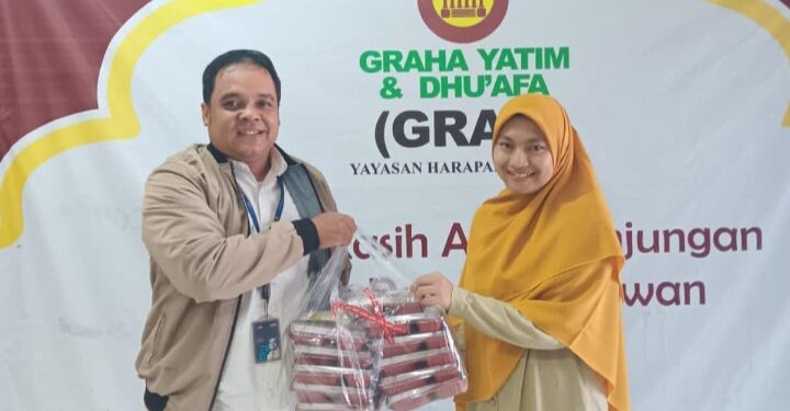 Wujud Kepedulian, BRI KC Jakarta Warung Buncit Berbagi Kebahagiaan di Yayasan Harapan Robbani