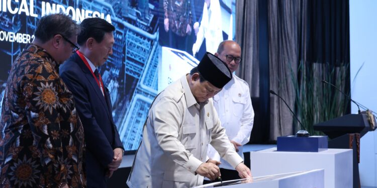 Pabrik Lotte di Cilegon Diresmikan, Karyawan: Kami Makin Semangat Dorong Hilirisasi