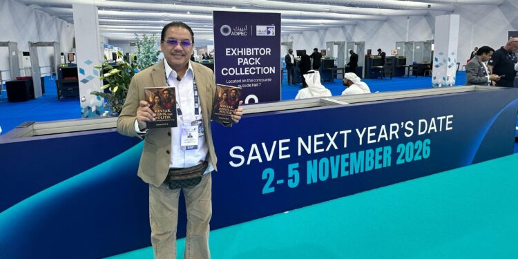 Denny JA Luncurkan Buku Soal Minyak di ADIPEC, Abu Dhabi