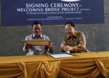 Asthara Skyfront City dan Bukaka–Rizki KSO Teken Kerja Sama Pembangunan Jembatan Ikonik Penghubung Tangerang di Sekitar Bandara Soekarno-Hatta
