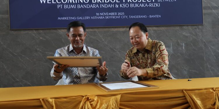 Asthara Skyfront City dan Bukaka–Rizki KSO Teken Kerja Sama Pembangunan Jembatan Ikonik Penghubung Tangerang di Sekitar Bandara Soekarno-Hatta