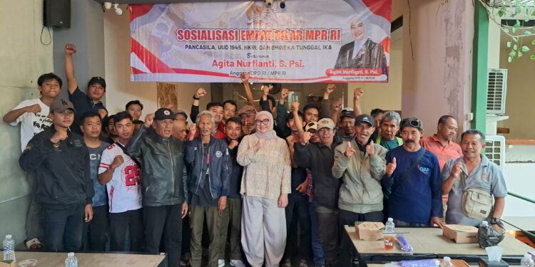 Senator Agita Ajak PKL Pahami dan Amalkan Pilar-Pilar Berbangsa dan Bernegara