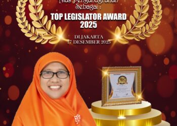 Kinerja, Integritas, dan Suara Rakyat: Saadiah Uluputty Sabet Top Legislator Award 2025