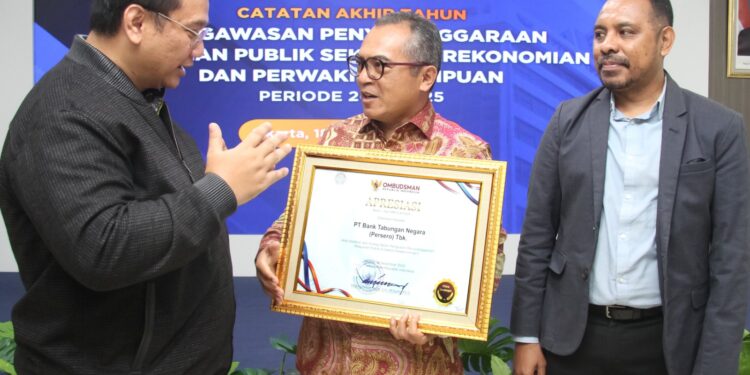Kepercayaan Publik Terjaga, BTN Kembali Diapresiasi Ombudsman RI