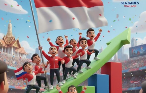 Merah Putih Menggila di Bangkok! Indonesia Tempel Ketat Thailand, 43 Emas Jadi Bukti Negeri Ini Tak Pernah Kehabisan Juara
