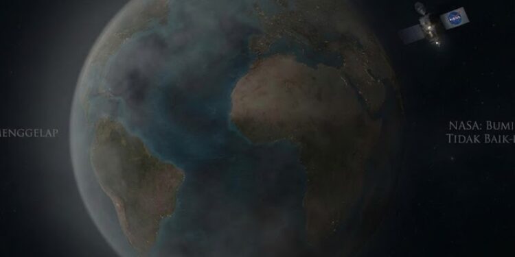 NASA: Bumi Sedang Tidak Baik-Baik Saja—Tanpa Suara Sirene dan Ledakan Dramatis, Planet Ini Perlahan Menjadi Lebih Gelap