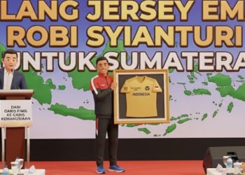 Dari Garis Finis ke Garis Kemanusiaan: Robi Syianturi Lelang Jersey Emas SEA Games 2025 untuk Sumatera