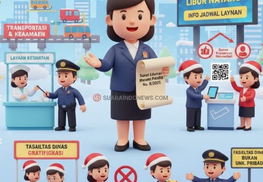 Libur Nataru Boleh, Pelayanan Publik Jangan Ikut Libur! Menteri PANRB Pasang Badan Jaga Layanan Tetap Jalan