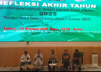 KWP Gelar Refleksi Akhir Tahun: “Catatan Jurnalis Senayan 2025”