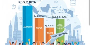UMP 2026 Naik! Gaji Minimum Ikut Meroket, Jakarta Tertinggi, Jawa Masih Ketat