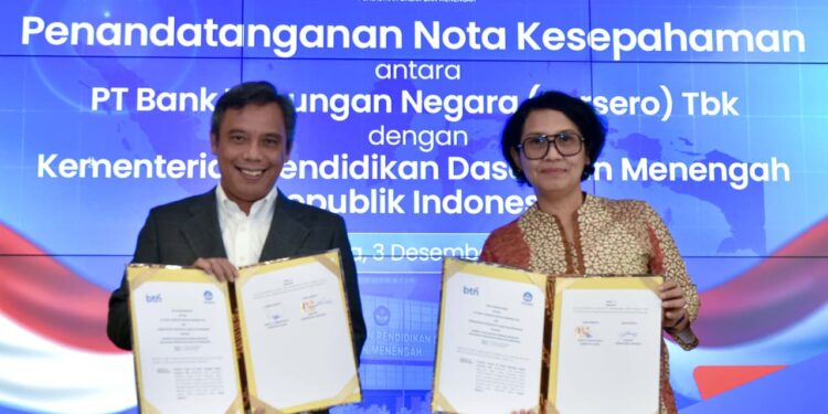 BTN Bersinergi dengan Kemendikdasmen Tingkatkan Literasi Keuangan Anak Muda