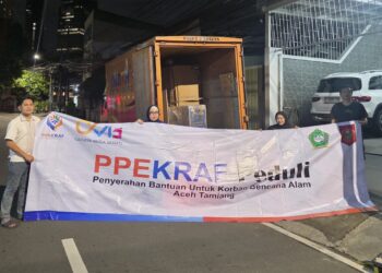 PPEKRAF–DNIKS Turun Tangan, Salurkan Bantuan untuk Warga Terdampak Bencana di Sumatera