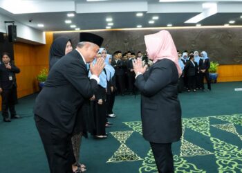 Setjen MPR RI Lantik Pejabat Baru dan Apresiasi 79 Pegawai atas Dedikasi Kerja