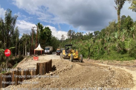 Akses Lumpuh, PU Gercep! Ratusan Longsor di Sumut Berangsur Tertangani