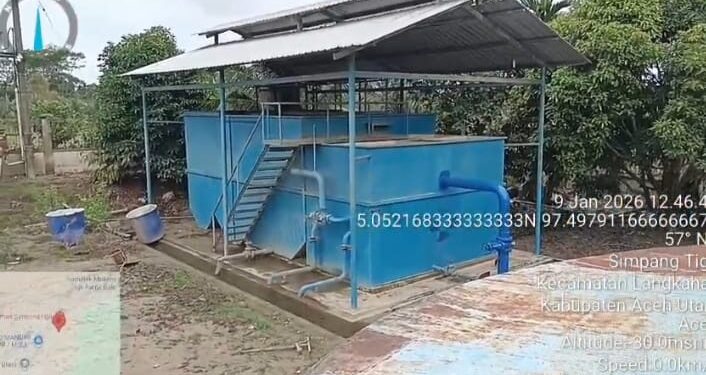 Kabar Baik dari Aceh Utara, Air Bersih Warga Langkahan Kembali Normal Usai Banjir Bandang