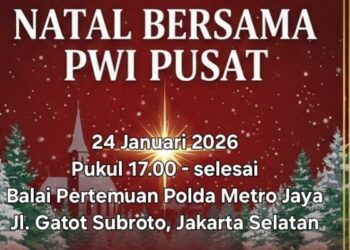 PWI Pusat Rencanakan Natal Bersama Wartawan Kristiani