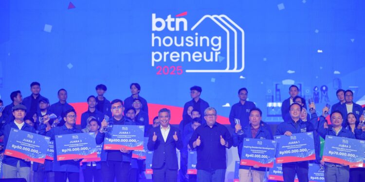 Awarding BTN Housingpreneur 2025 Tutup BTN Expo 2026, Hadirkan 58 Inovator Muda untuk Masa Depan Perumahan Indonesia